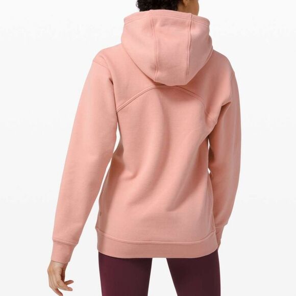 Lululemon | All Yours Hoodie Pullover Fleece Sweater Pink Pastel, Womens 10 - Picture 2 of 10